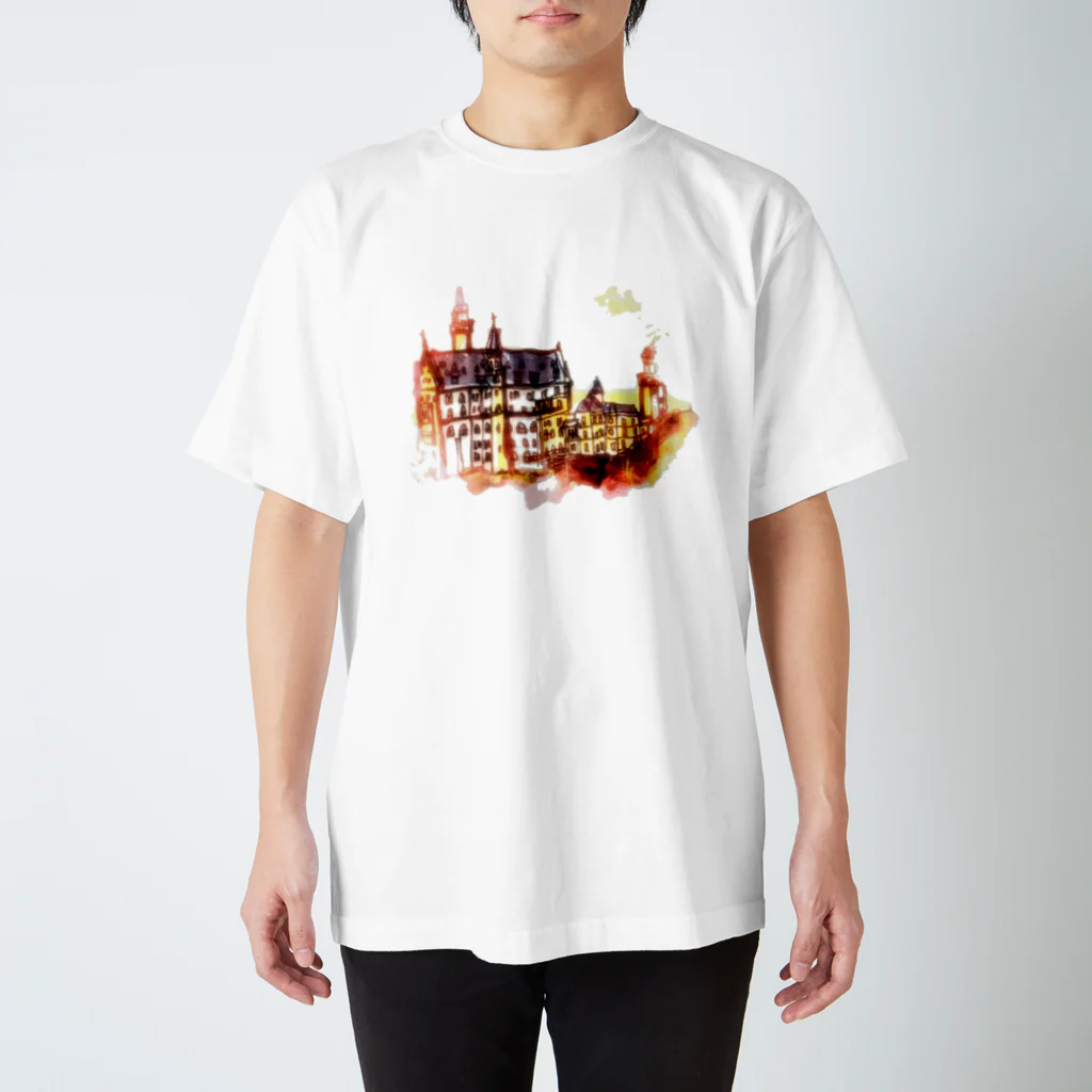 雨竜堂夢乃 goods shopの城C Regular Fit T-Shirt