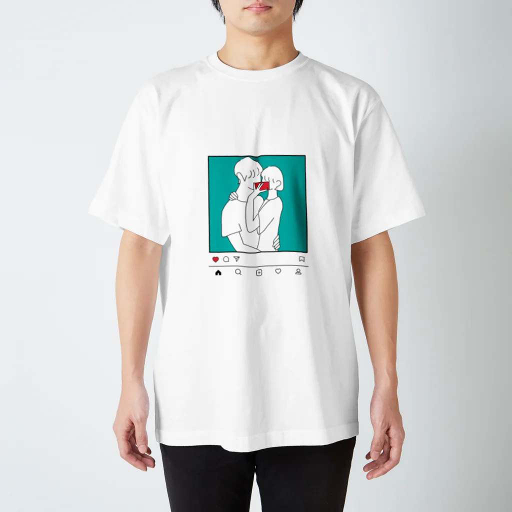 あうんのMorning in the Mirror3insta スタンダードTシャツ