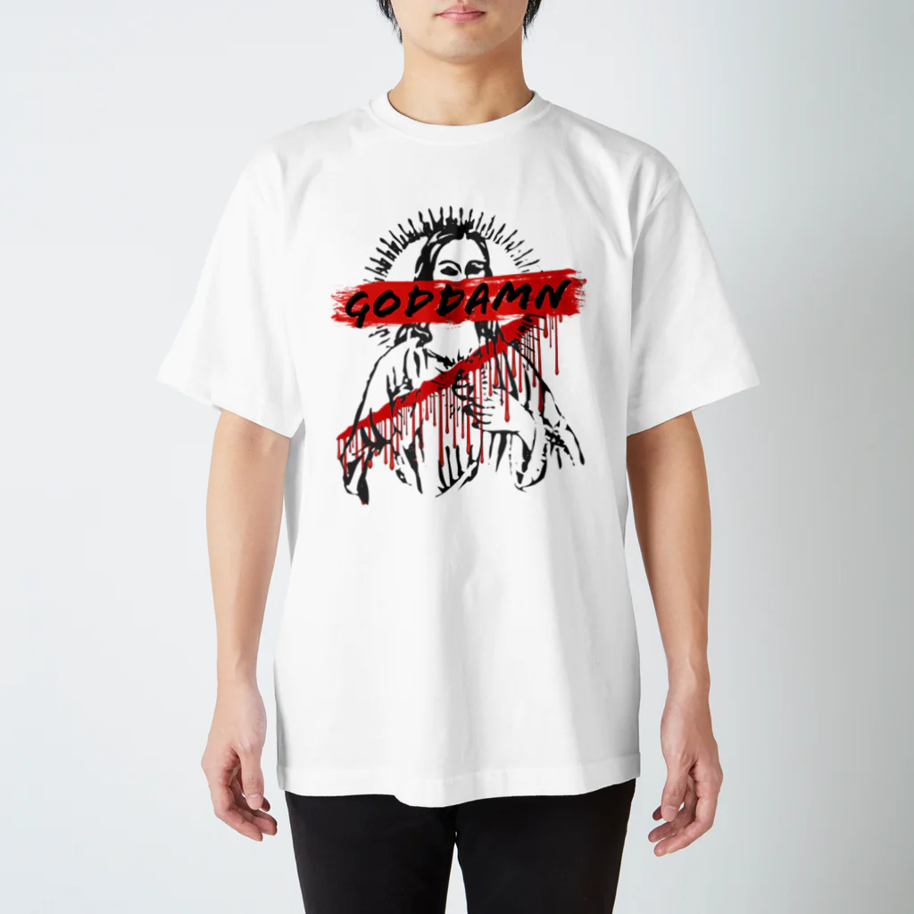 LOW＿artworkのGODDAMN Regular Fit T-Shirt