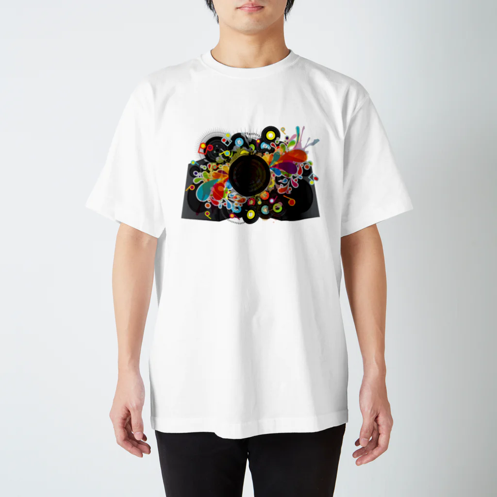 AURA_HYSTERICAの20th-Century Music スタンダードTシャツ