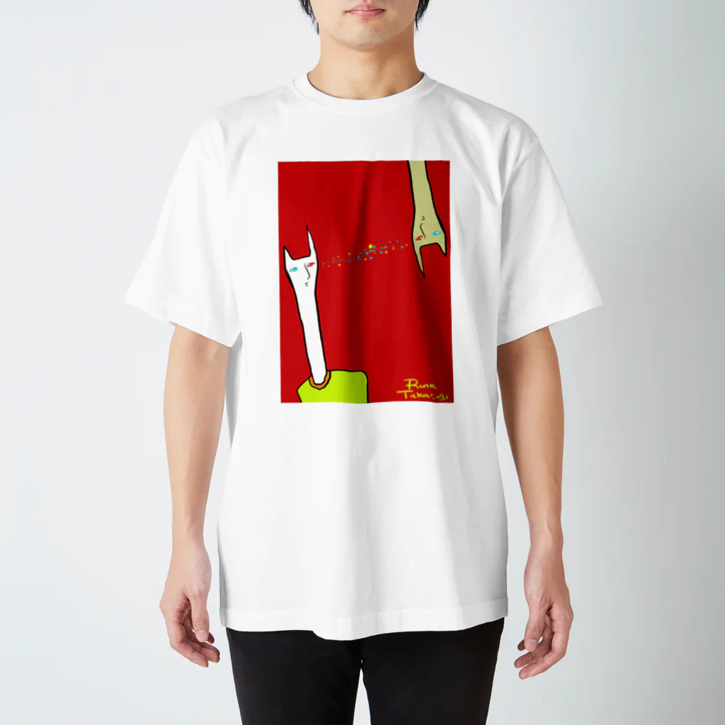 たかすぎるな。のアイコンタクト スタンダードTシャツ