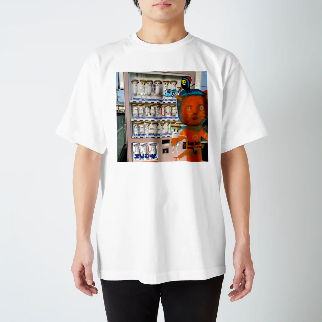 吉田きらくの自動販売機 スタンダードTシャツ