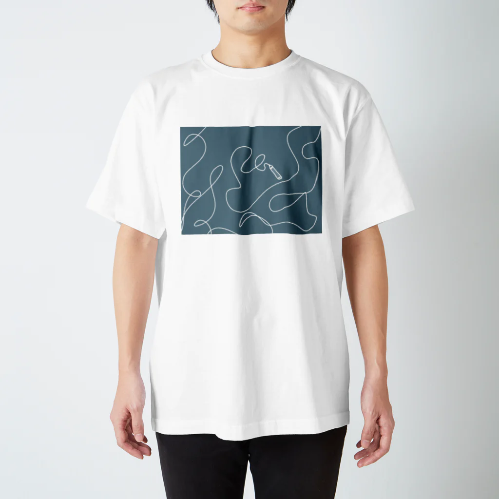 PYOKONの曲線 スタンダードTシャツ