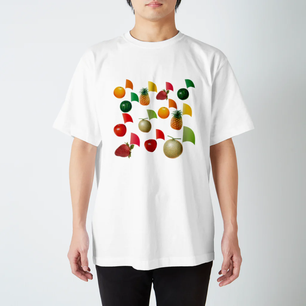 you.and.me.yumiのフルーツの音符♪ Regular Fit T-Shirt