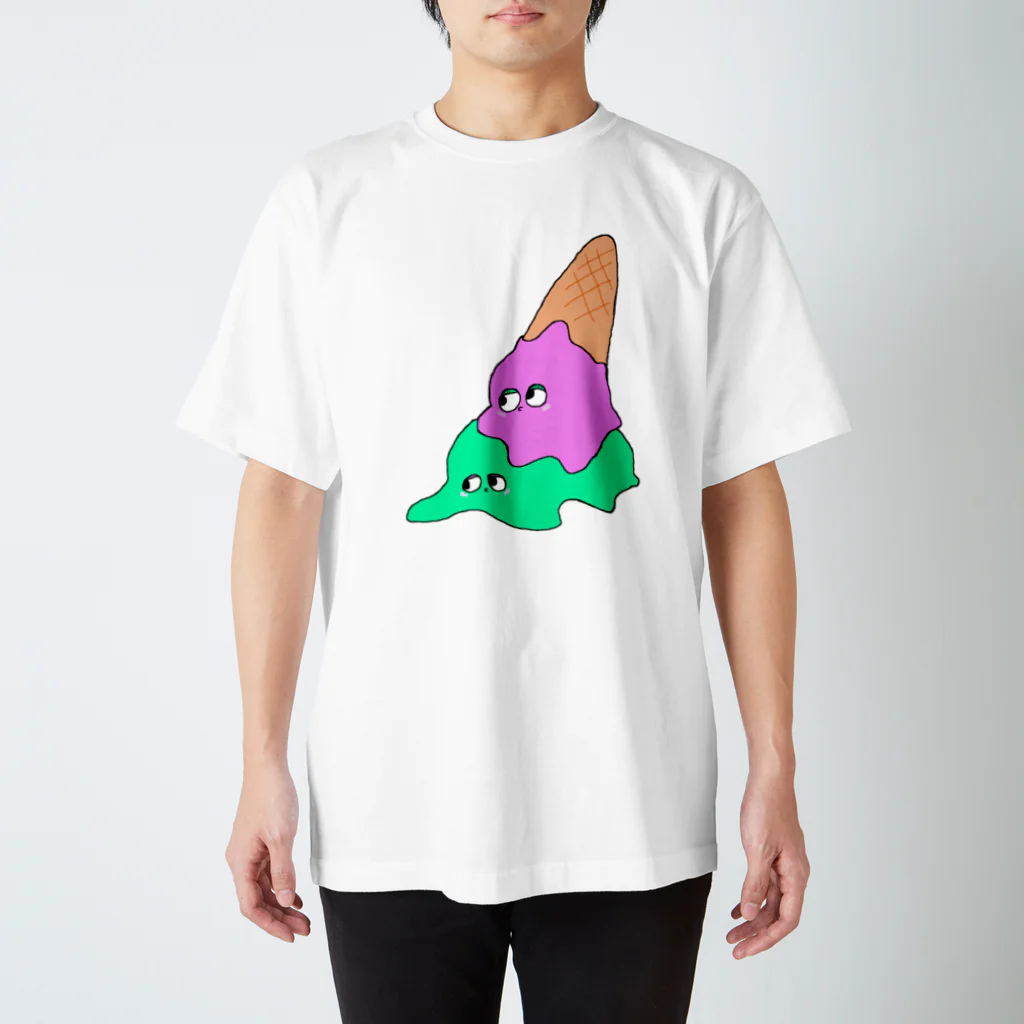 ＭoＭoＭoのあいすくりいむ スタンダードTシャツ