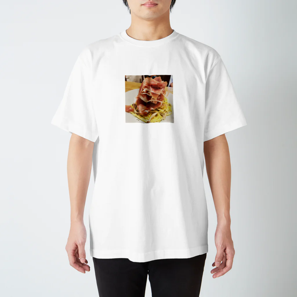 🖇じゃむ📎📎📎📎📎の生ハムのクリームパスタ Regular Fit T-Shirt