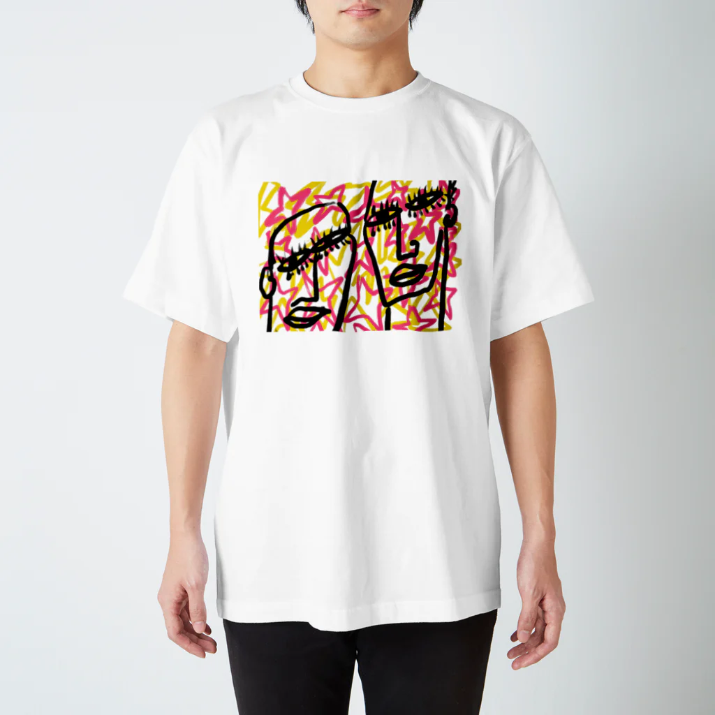 🌎🍣御寿司之國之人呉福展🍣🌎のSKIN HEAD PINKY スタンダードTシャツ