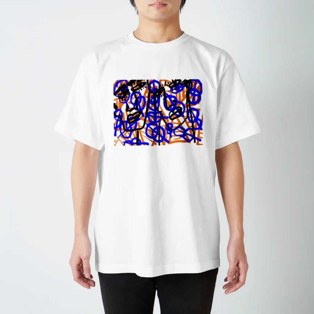 🌎🍣御寿司之國之人呉福展🍣🌎のSKIN HEAD ORANGE スタンダードTシャツ