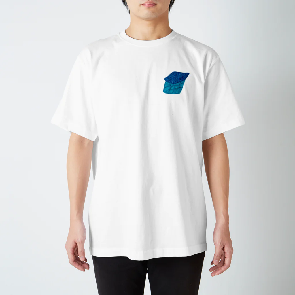 ふっかふっかひゅーんの(front)ひっぱる(back)ぐんぐんどーう スタンダードTシャツ