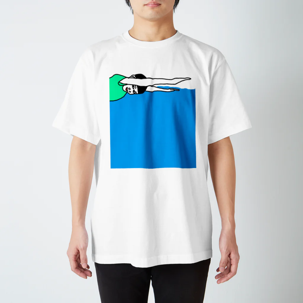 味噌汁の雨の泳ぐ Regular Fit T-Shirt