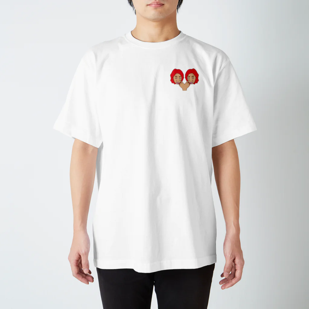 ikimonoの赤い髪の女 Regular Fit T-Shirt