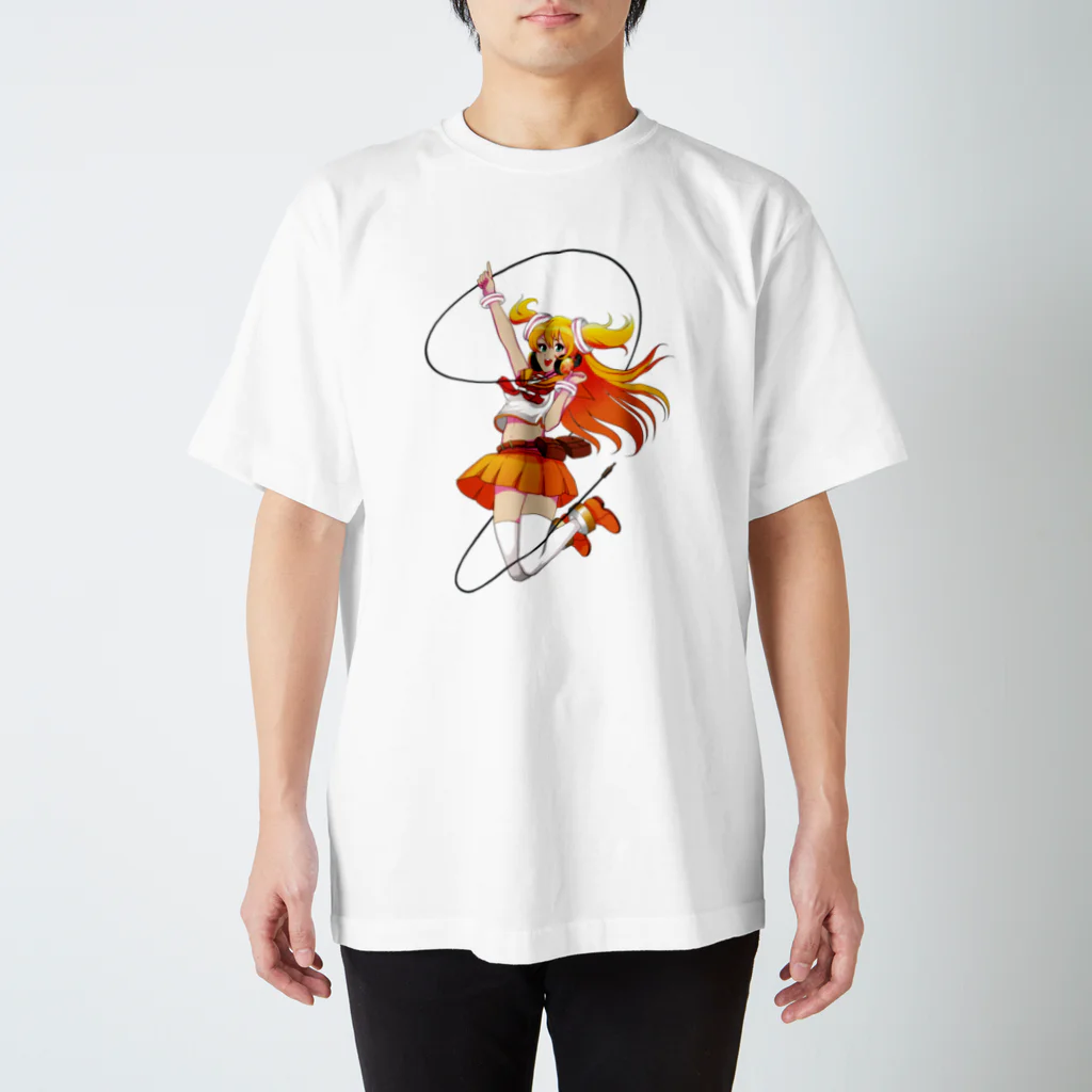 グノセミ屋のグノセミナ14（ジャンプミナ） スタンダードTシャツ