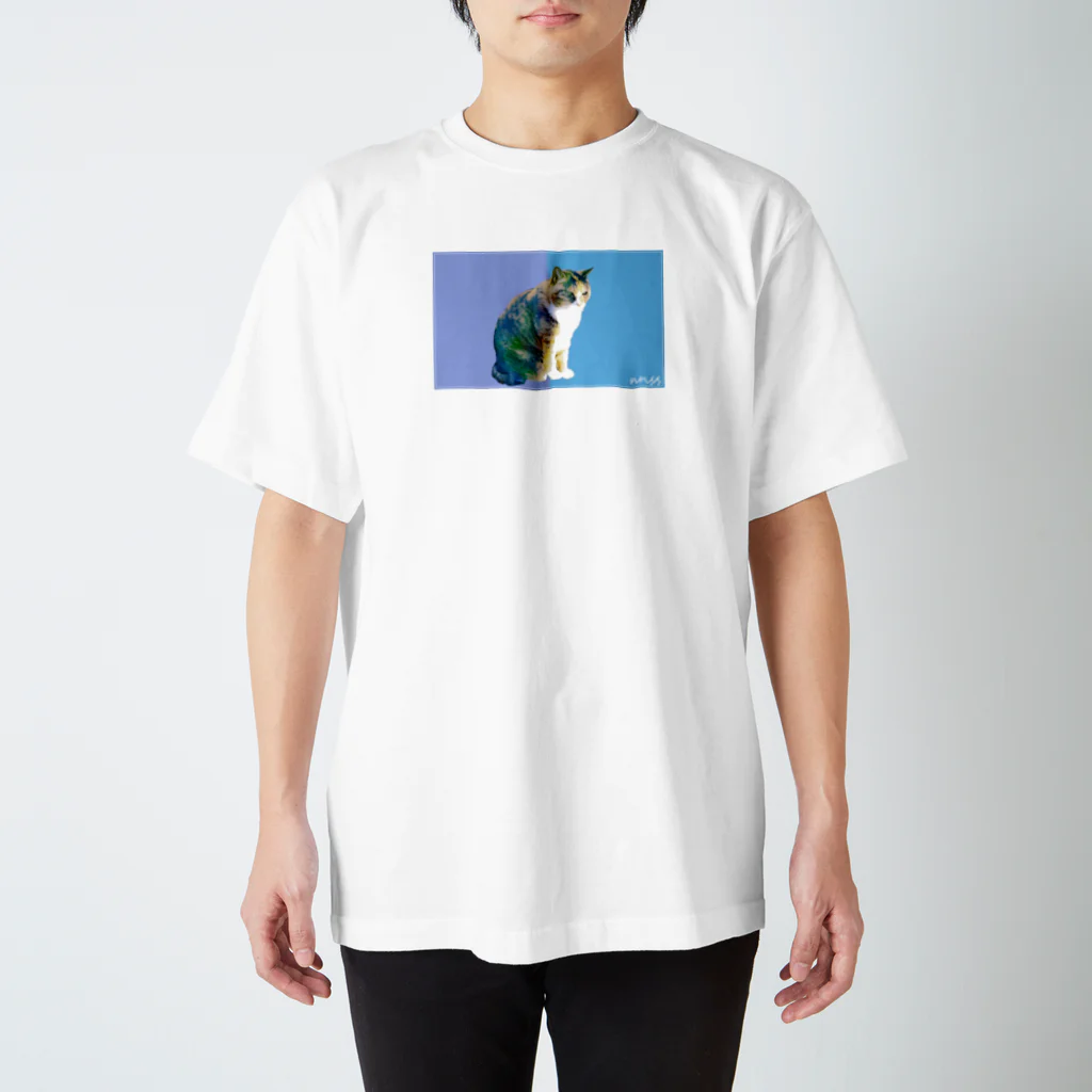 - NNSS -の猫-NNSS-2019"2tone" Regular Fit T-Shirt