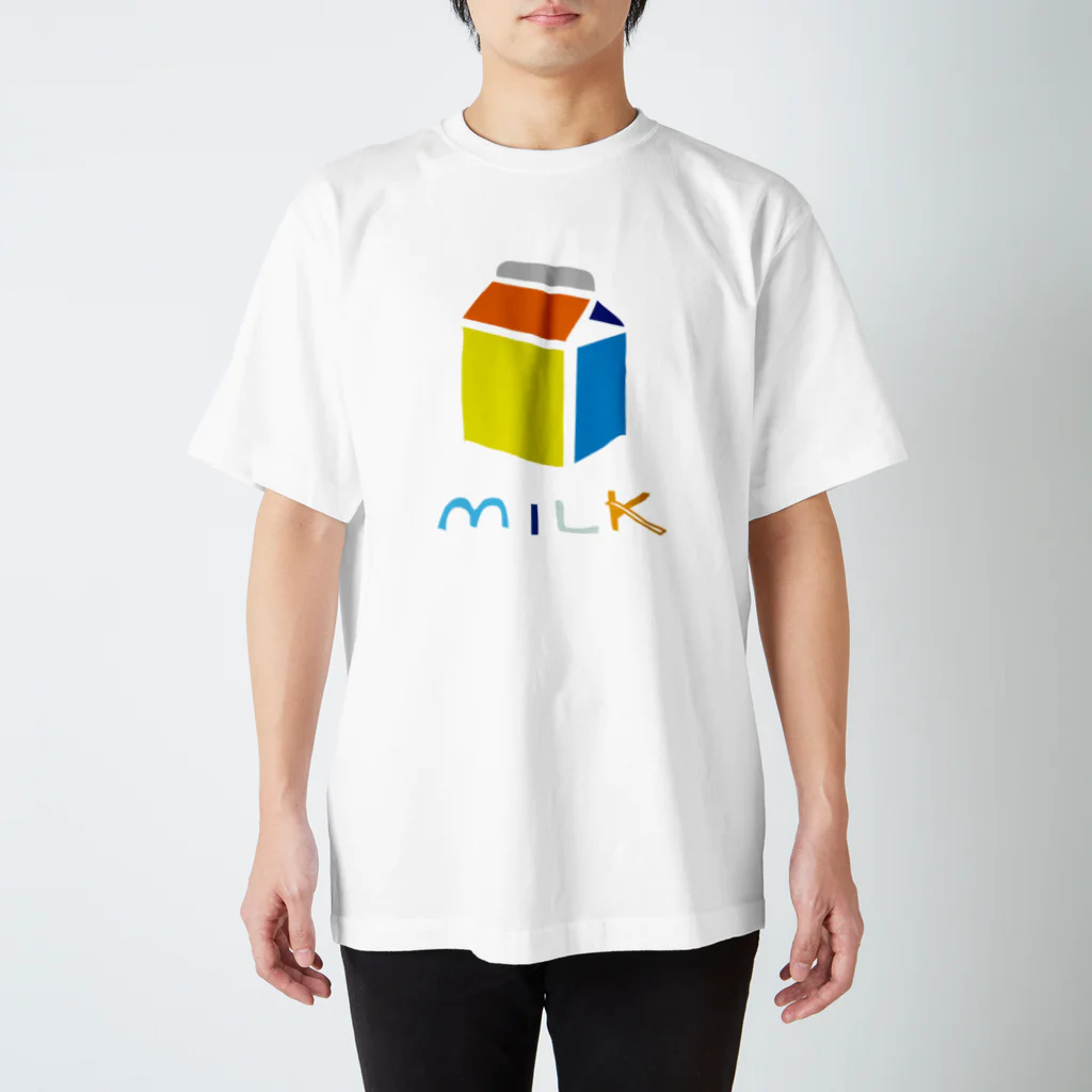 くめがわ さだおのMILK スタンダードTシャツ