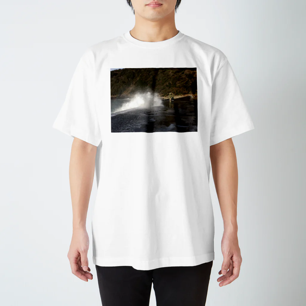 matsudunkの波に打たれて Regular Fit T-Shirt