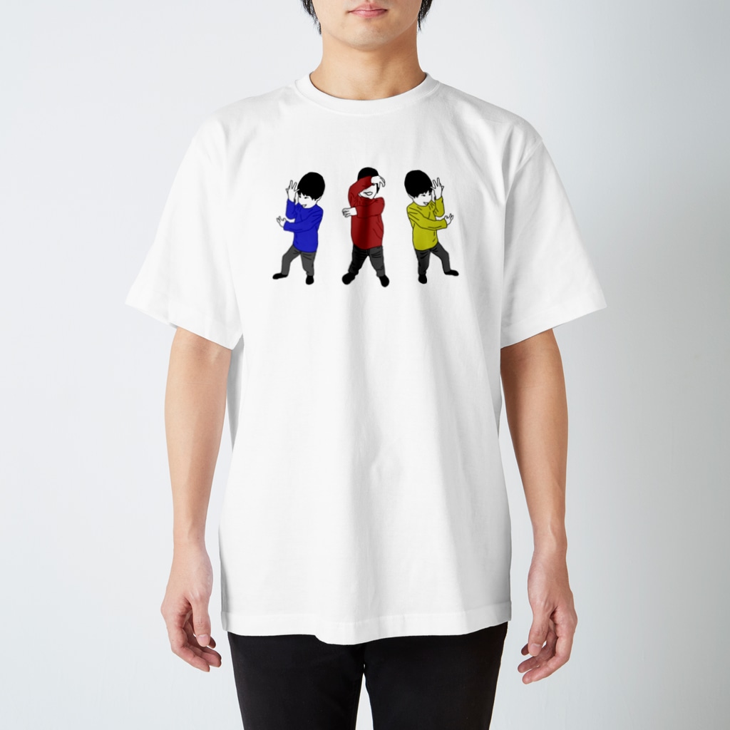 かっこいいポーズ戦隊 Regular Fit T Shirt By Eatn Kk Eatn Suzuri