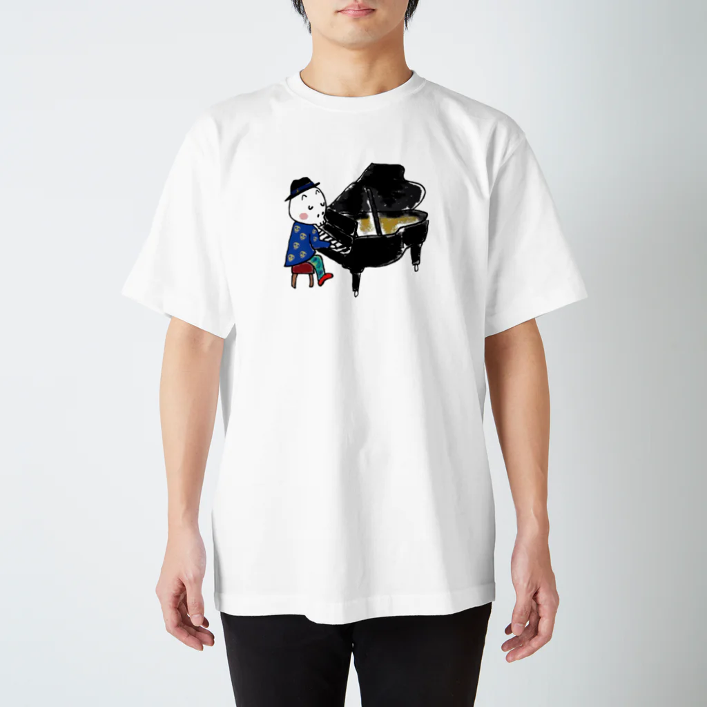 ミナミハチゴーのJAZZピアノ Regular Fit T-Shirt