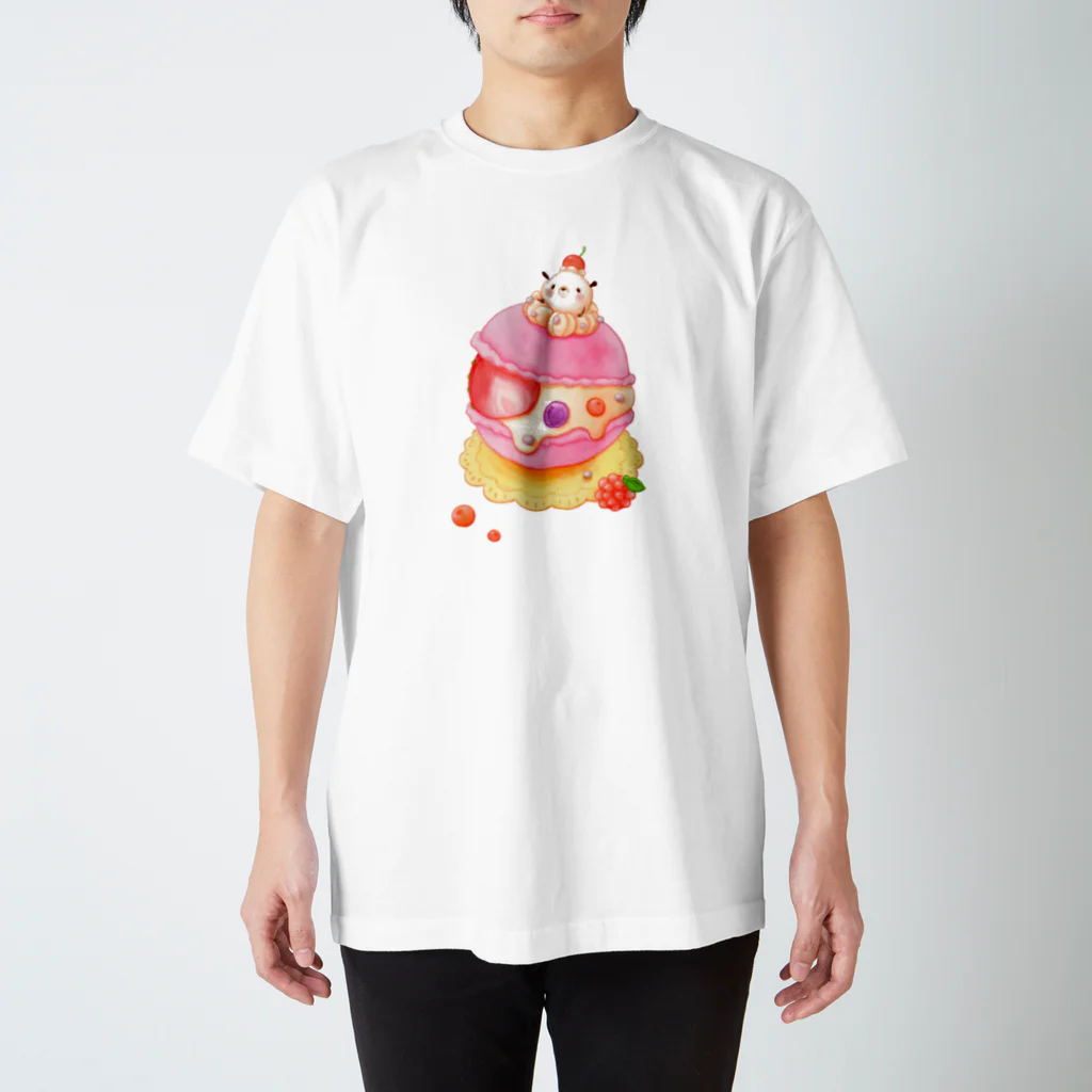 pocoehonのポコポコマカロン スタンダードTシャツ