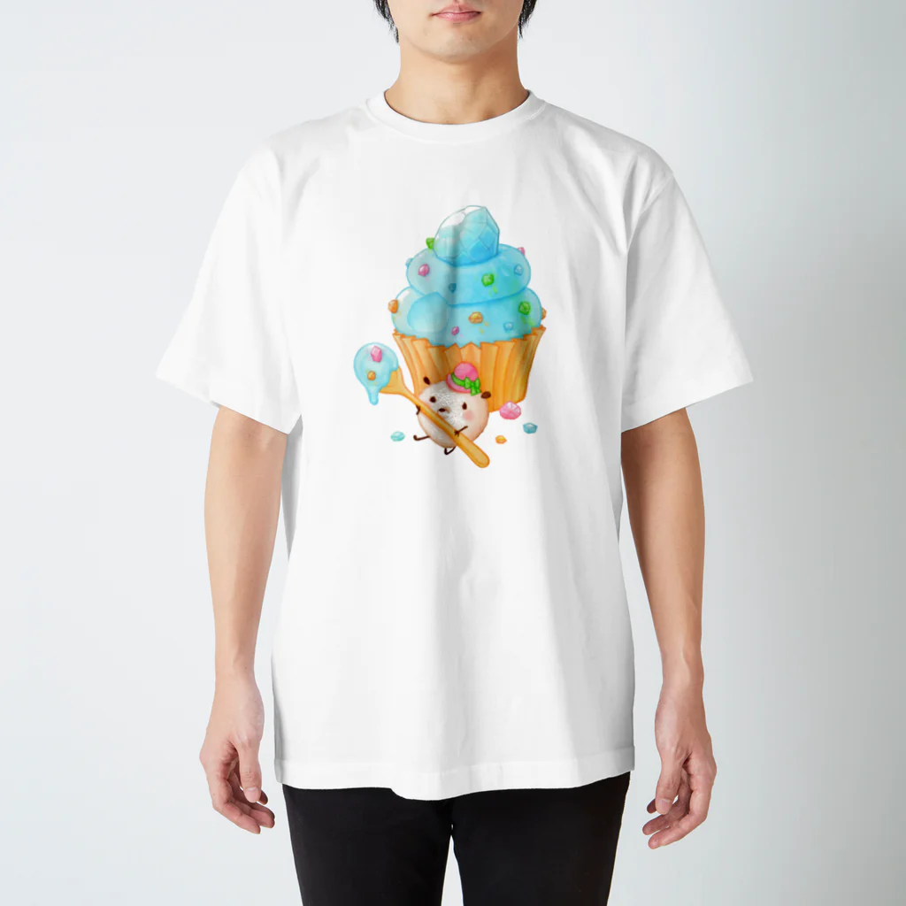 pocoehonのポコポコカップケーキ スタンダードTシャツ