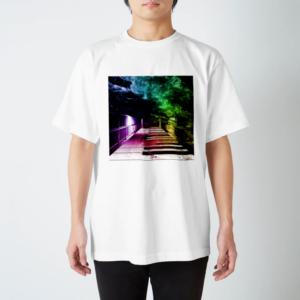 Akroworksの非現実的空間【Piano】 スタンダードTシャツ