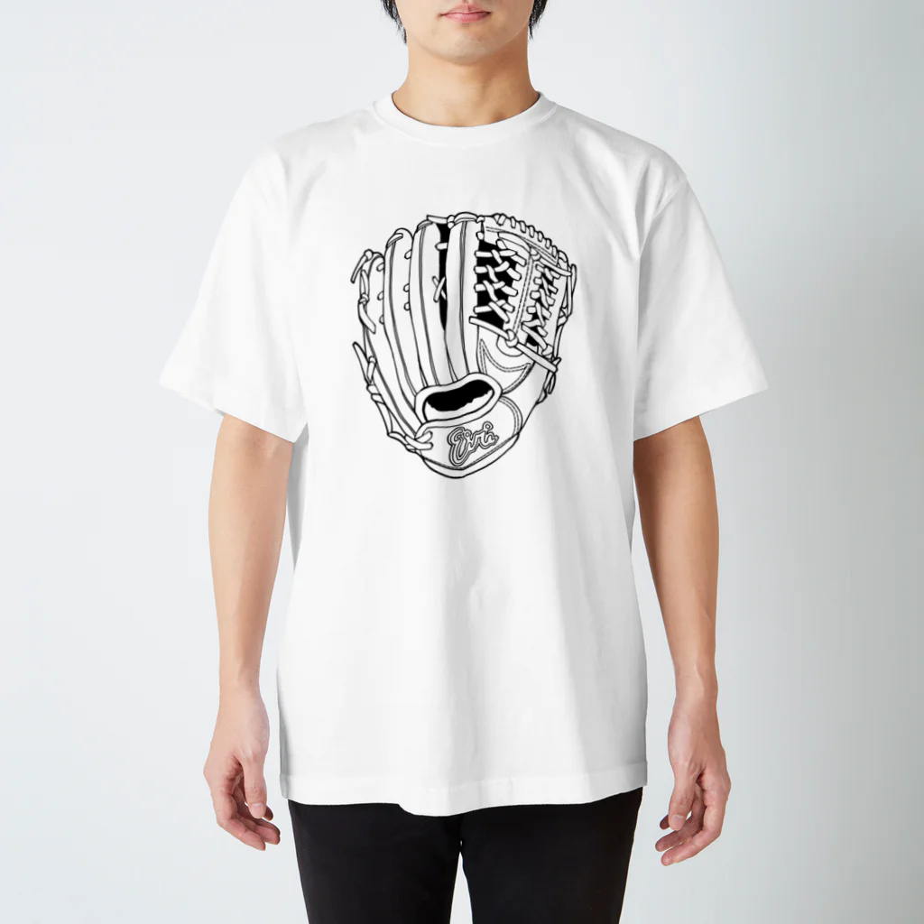 詠里のグローブ（外野手用） Regular Fit T-Shirt