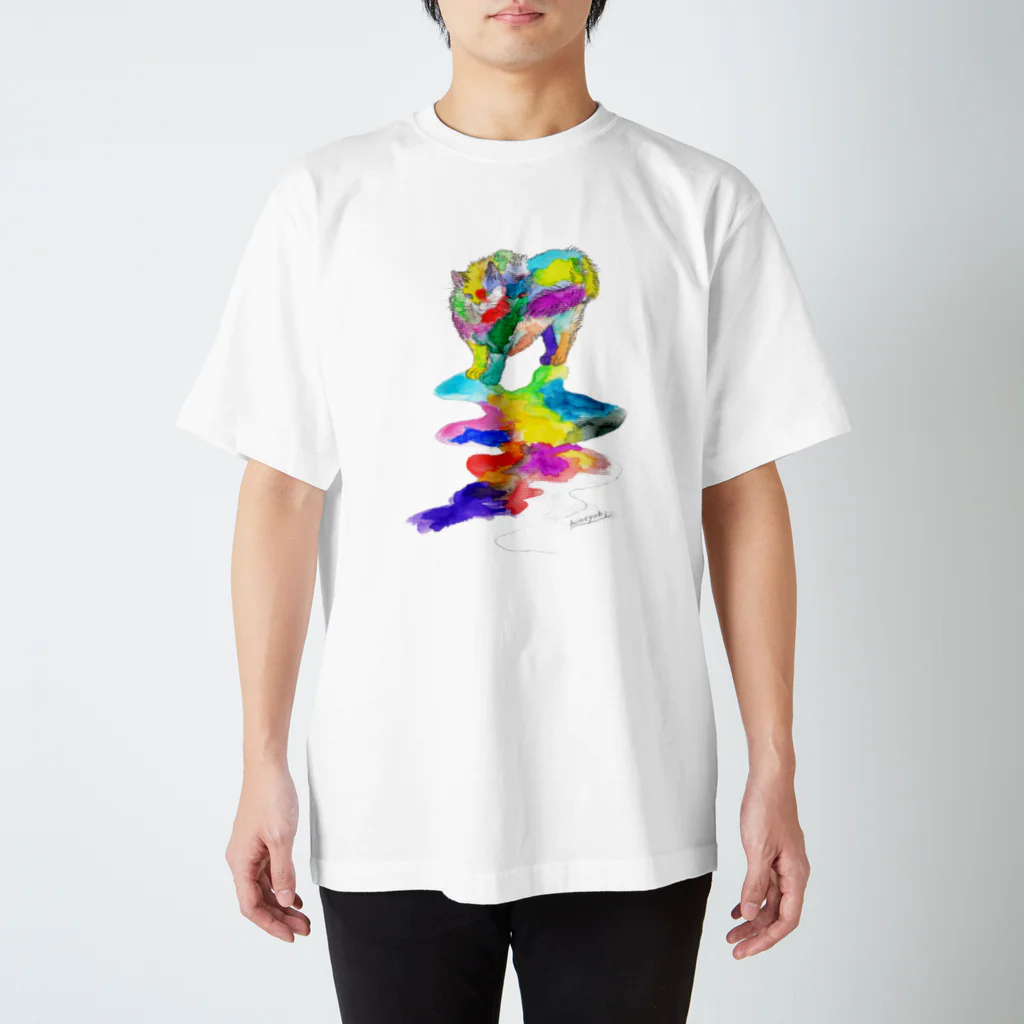 made blueのColorful Cat Regular Fit T-Shirt