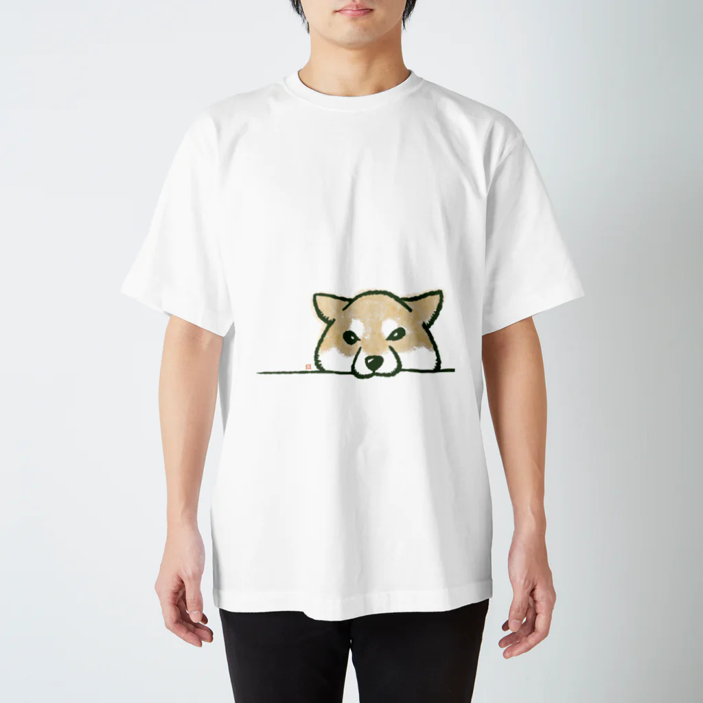 真希ナルセ（マキナル）のおねだり柴犬 スタンダードTシャツ