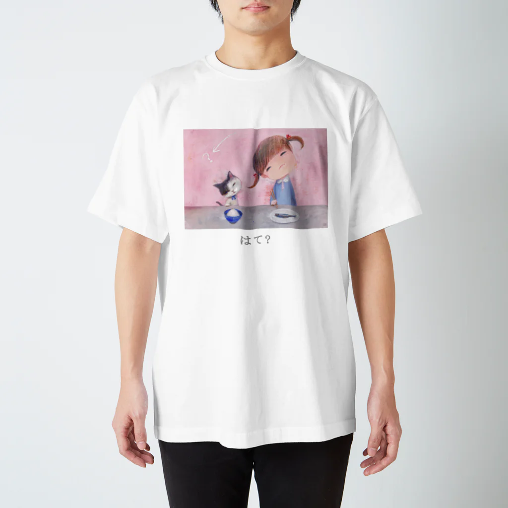 YONEKURA JUNEのみーとみっちゃん [はて？] Regular Fit T-Shirt