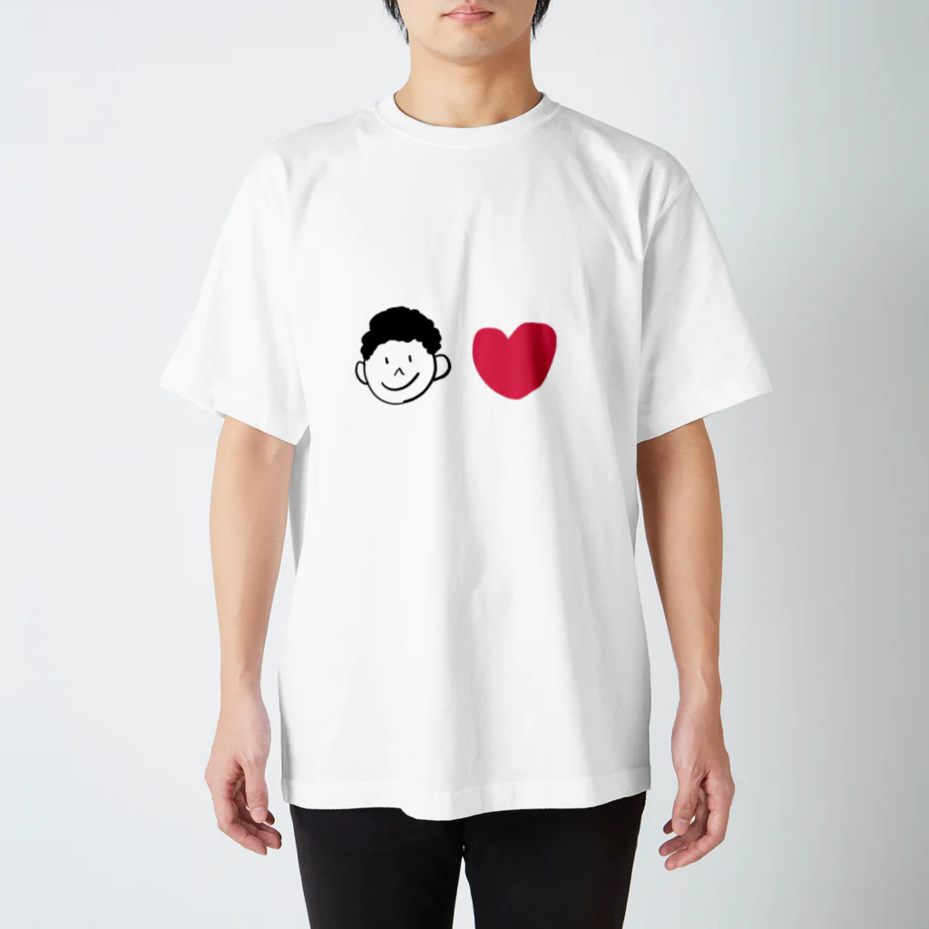 peet_looneyのBoy and Love Regular Fit T-Shirt