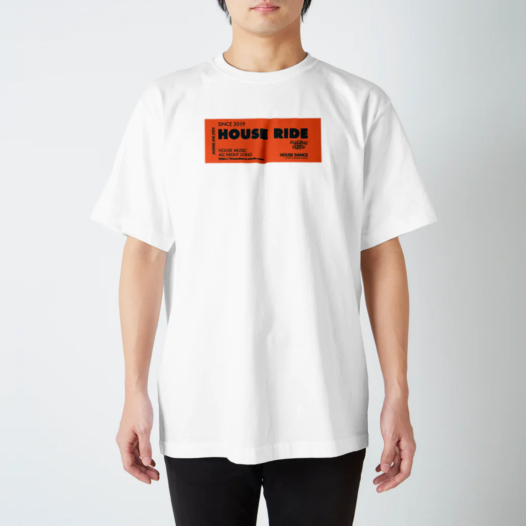HOUSE DANCE MANIAのHOUSE RIDE - B Regular Fit T-Shirt