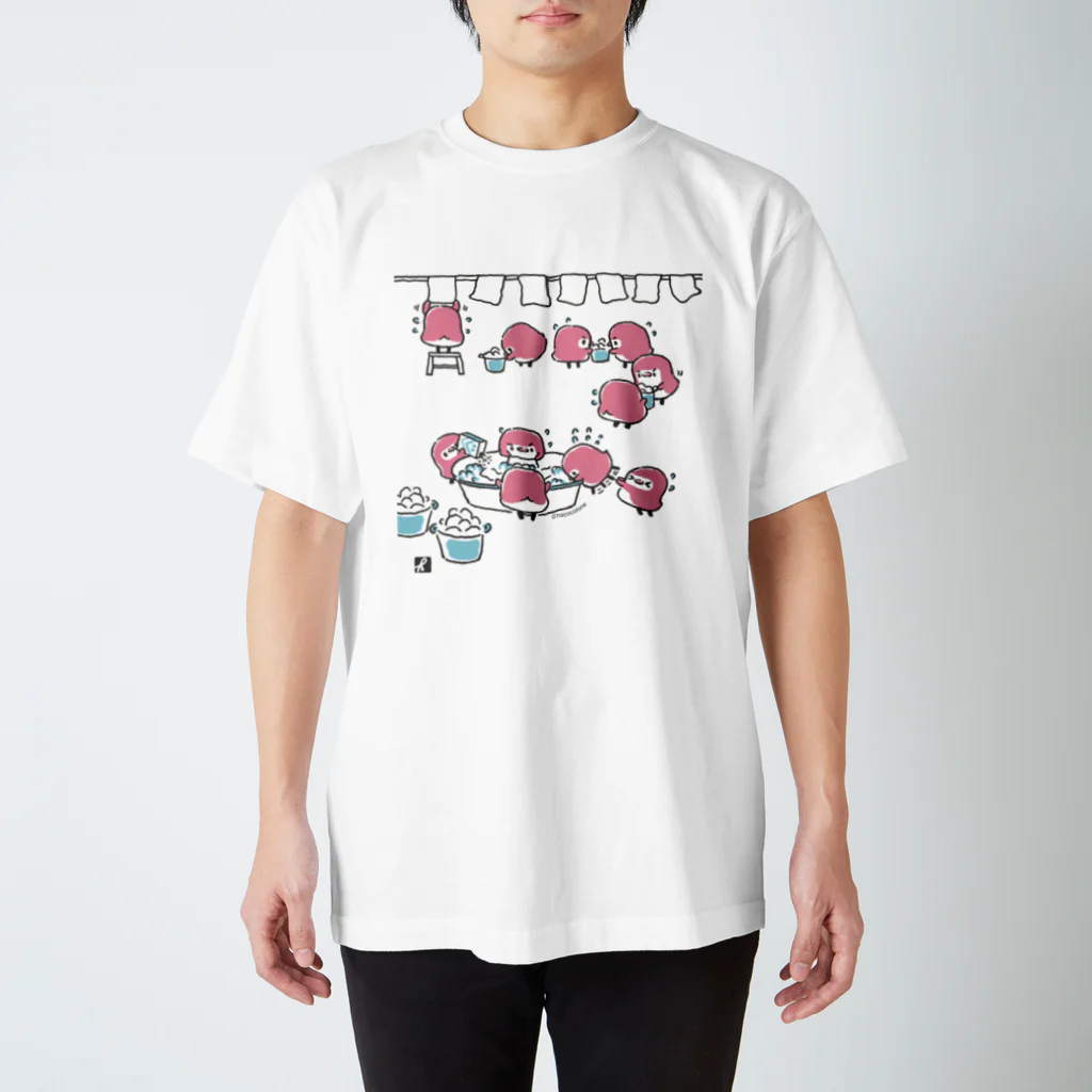 ことりーちょのことり達の洗濯 Tシャツ Regular Fit T-Shirt