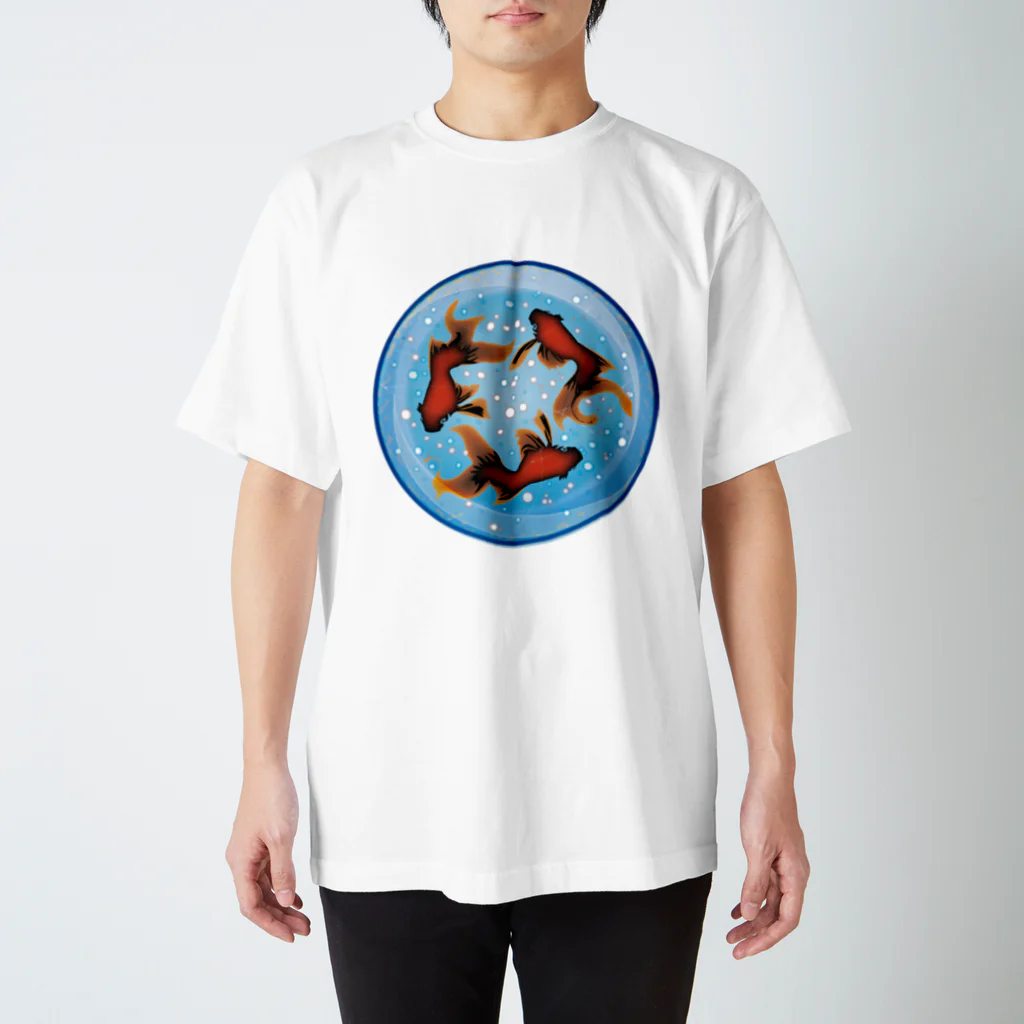 AURA_HYSTERICAのFISHBOWL スタンダードTシャツ