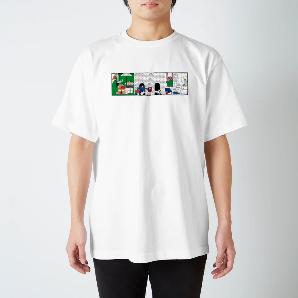 ぽωずのAPARTMENT  スタンダードTシャツ