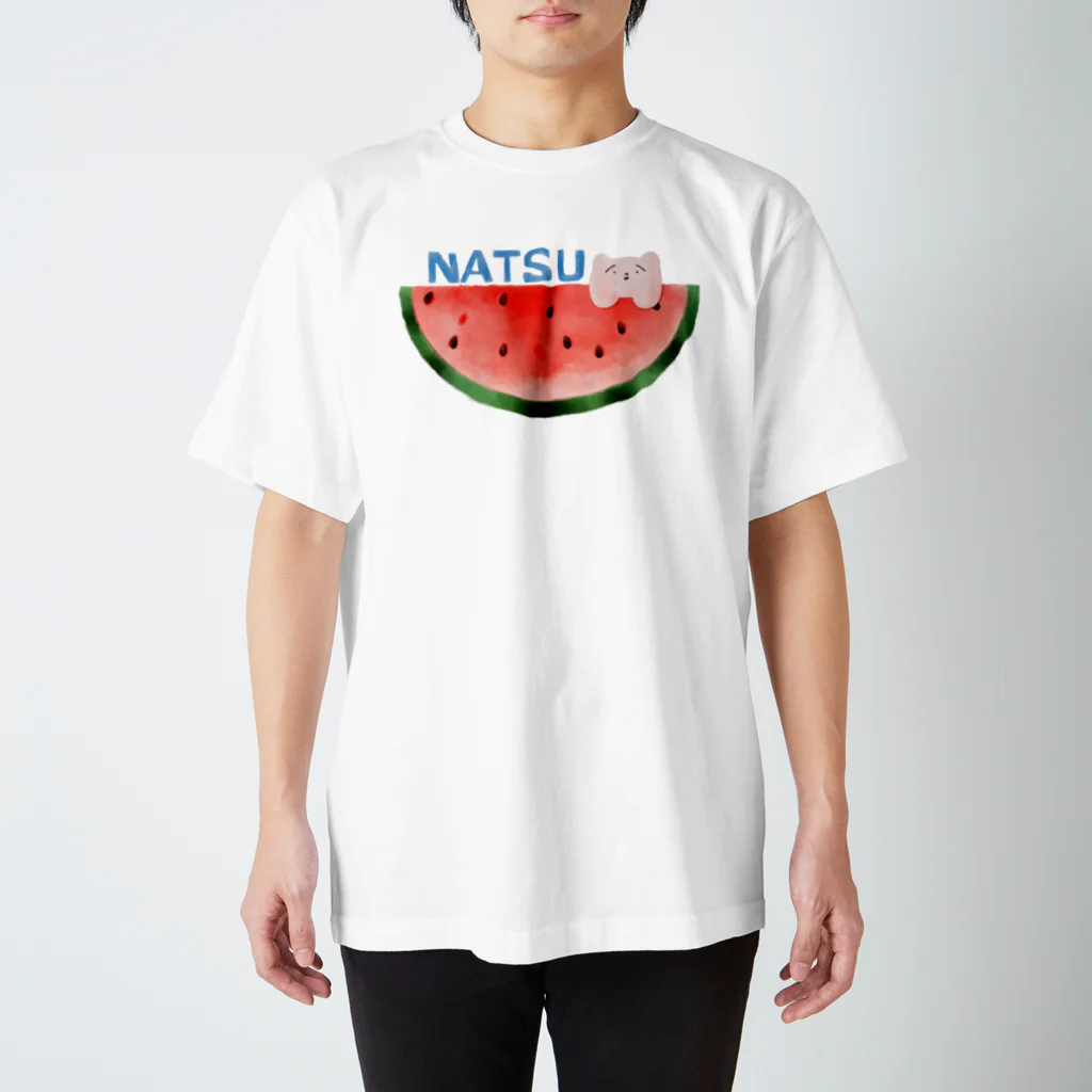 ささきさきじの夏のスイカ スタンダードTシャツ