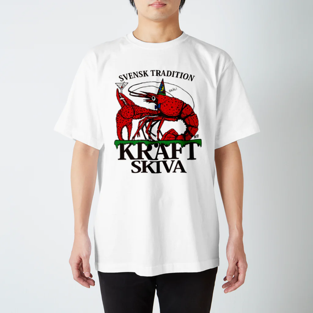 HEJSAN BUTIKEN SUZURIのザリガニ04 Regular Fit T-Shirt