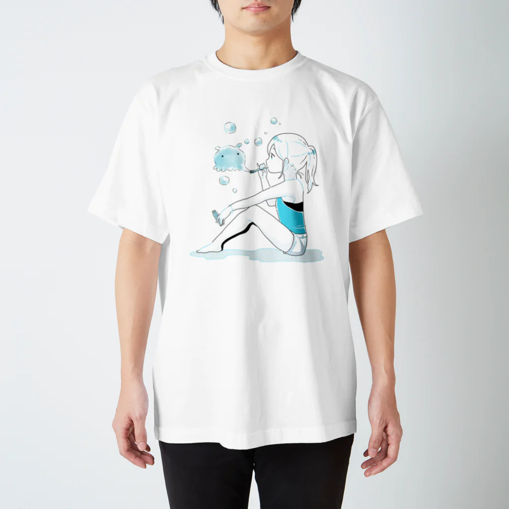 めんだこラボのしゃぼん Regular Fit T-Shirt