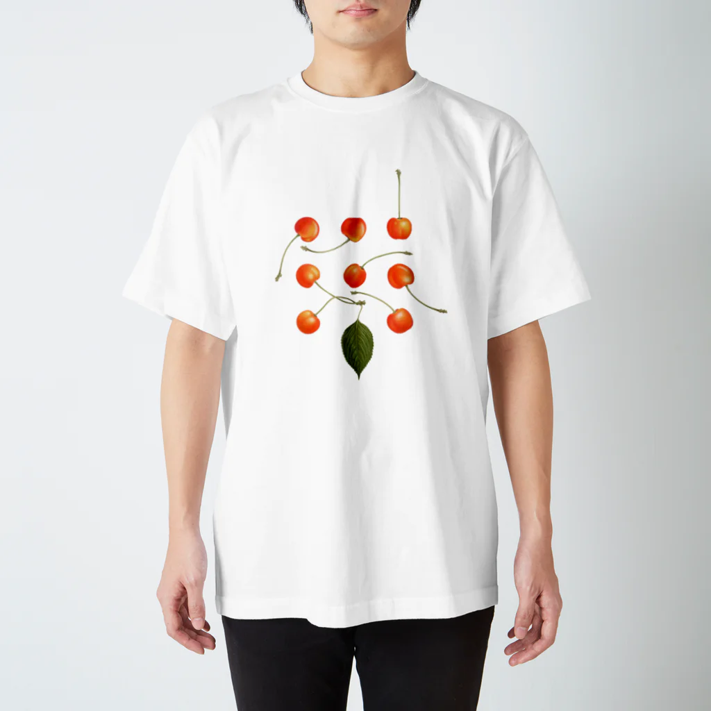 オハデザイン（大橋正の作品）のさくらんぼ Regular Fit T-Shirt