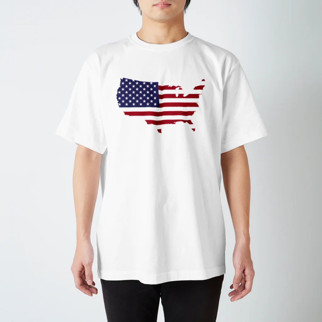 自分が着たいと思うTシャツを作るのU.S.A. Tシャツ スタンダードTシャツ