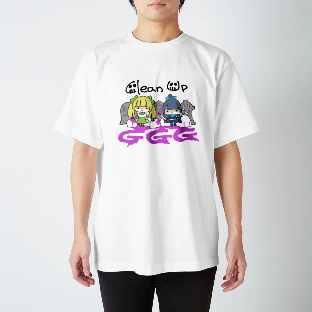 GGG official shopのclean up GGG Regular Fit T-Shirt