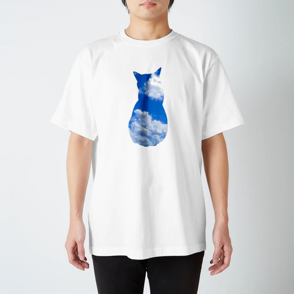 モアクリのそらねこ Regular Fit T-Shirt