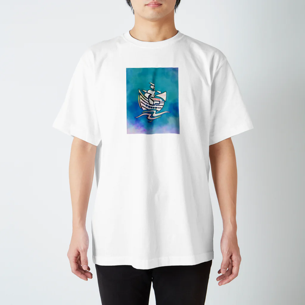 hide_and_seekのハコブネ スタンダードTシャツ