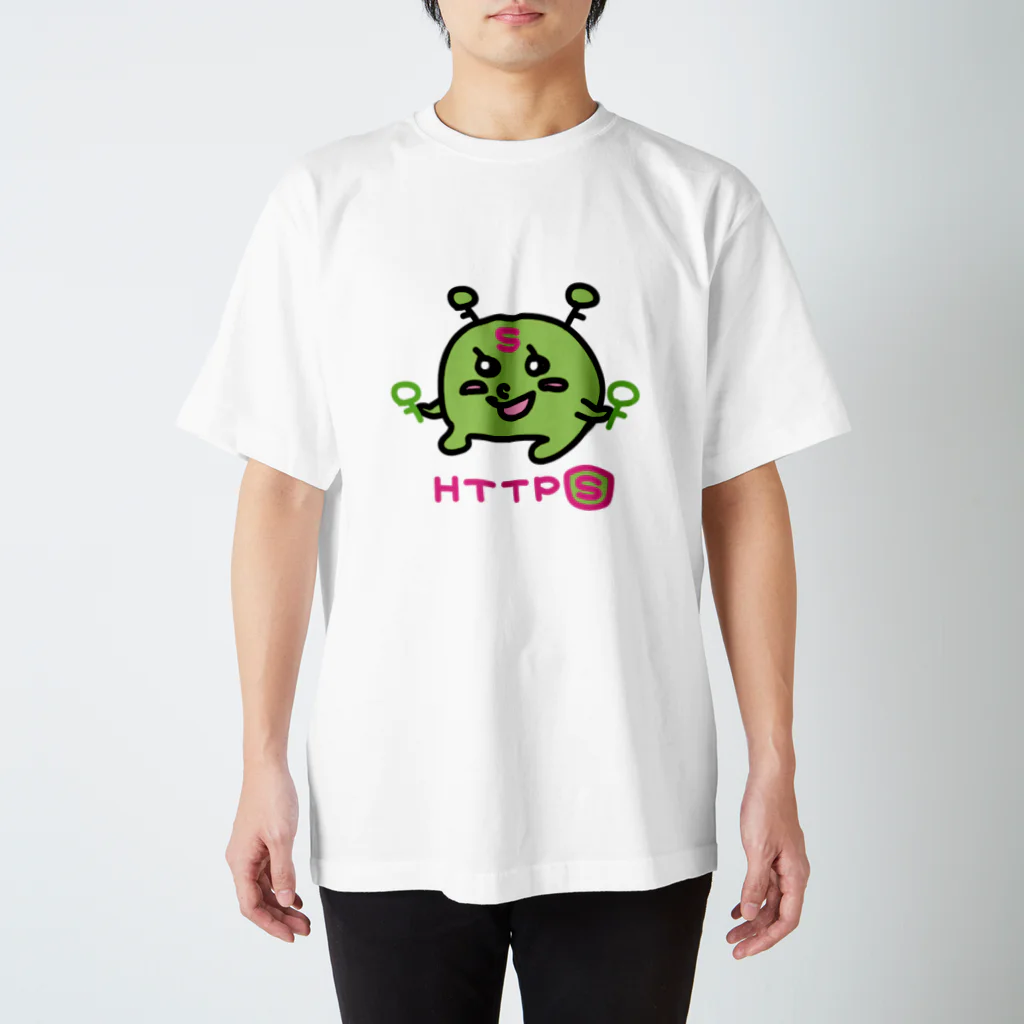 siliconのセキュアちゃん Regular Fit T-Shirt