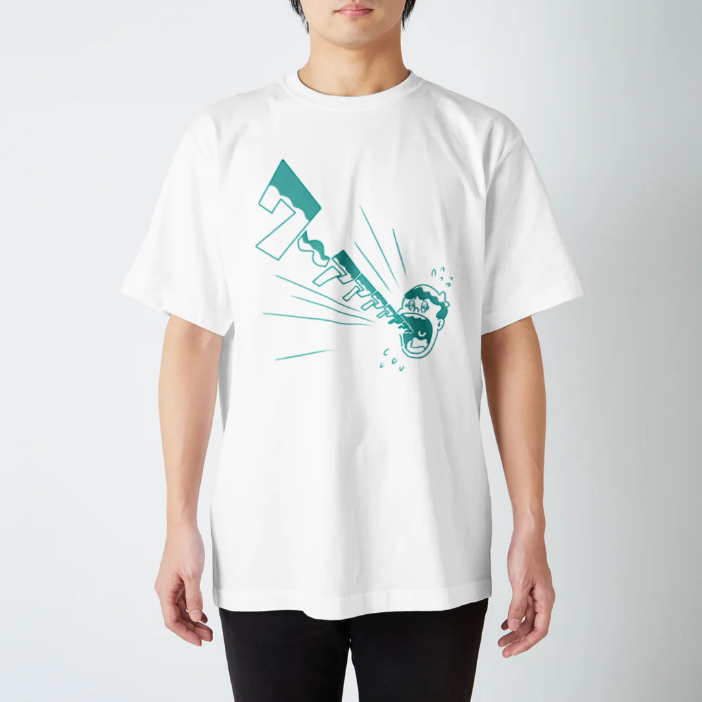 Itsu Horiguchi/ホリグチイツのwaaa_green Regular Fit T-Shirt