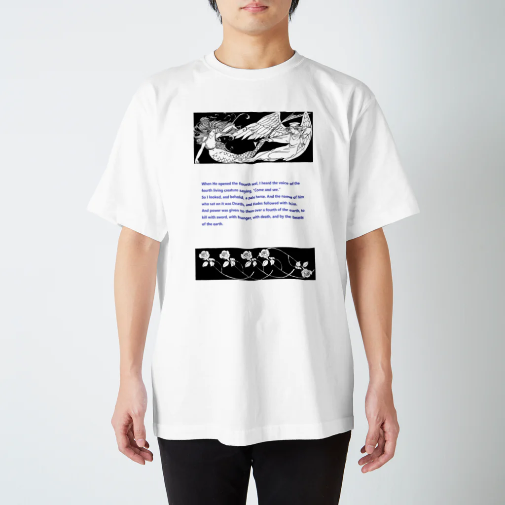 入り江わにアナログ店の人魚と天使（黙示録） Regular Fit T-Shirt