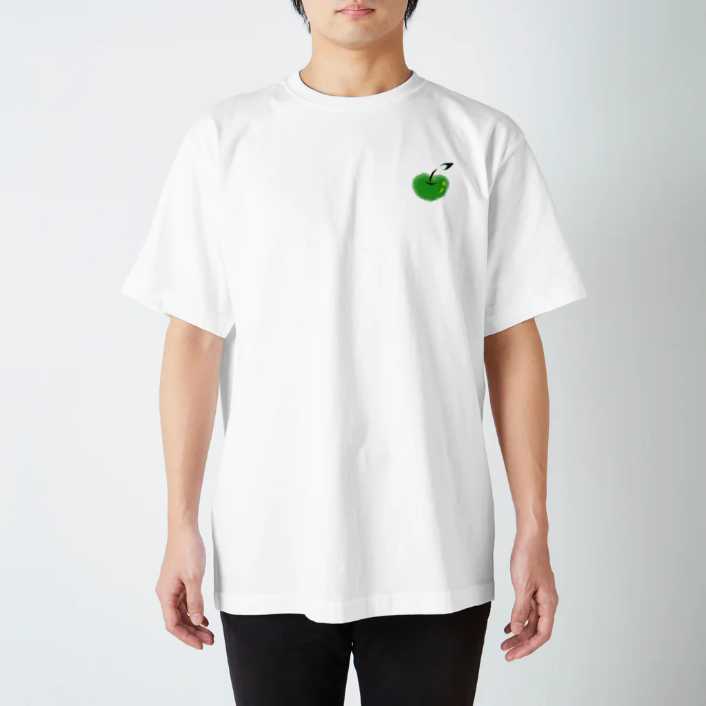 Charmyの青りんごのワンポイント Regular Fit T-Shirt