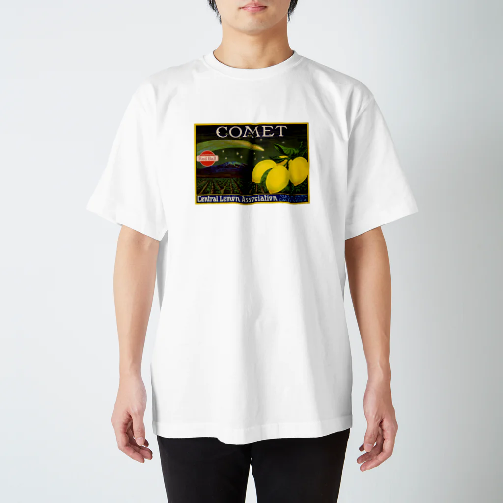 VintageのLemon crate label, Comet brand, Western Litho. Co . Regular Fit T-Shirt