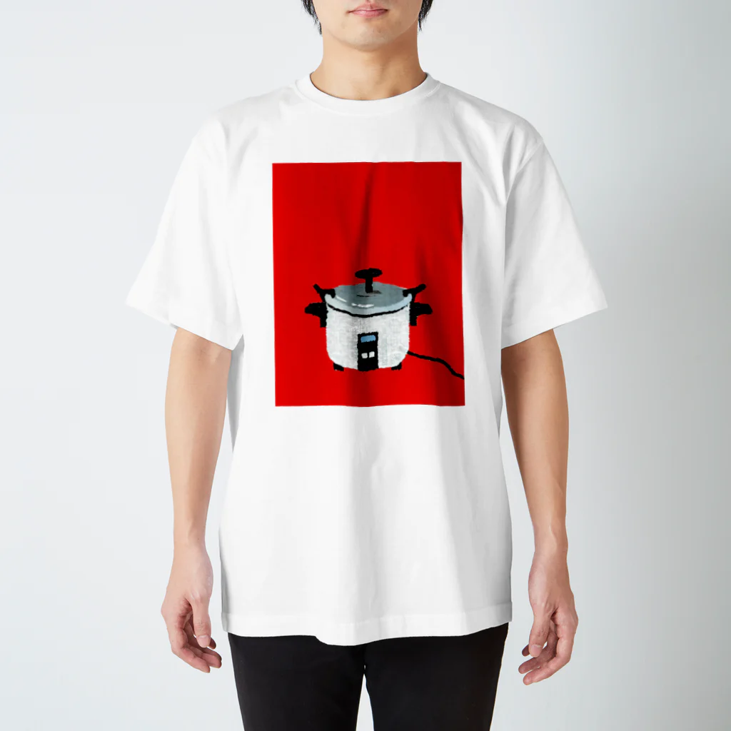 pokusiruのレトロ電気釜 Regular Fit T-Shirt