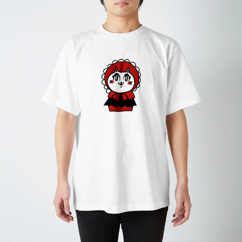 ねこのあかずきんちゃん スタンダードTシャツ