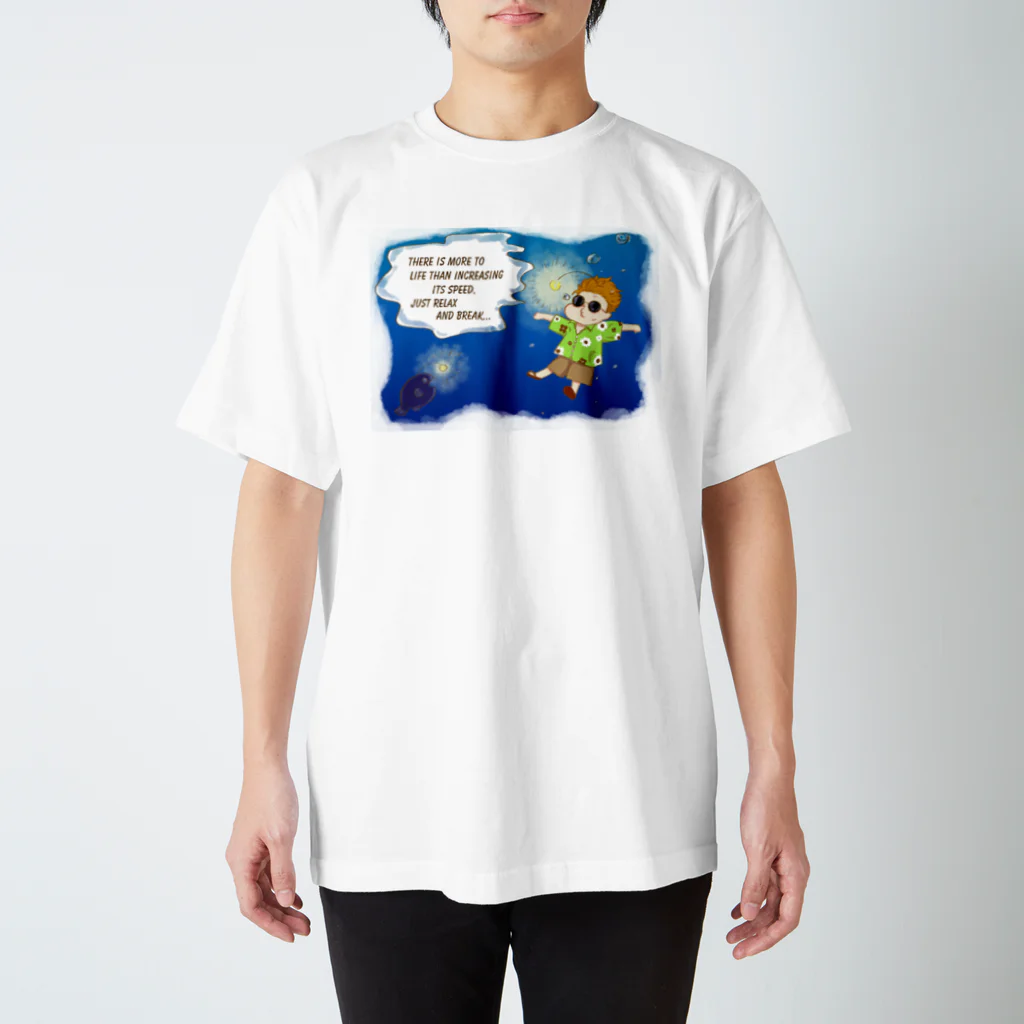 黄玉屋の漂うモンク君 Regular Fit T-Shirt