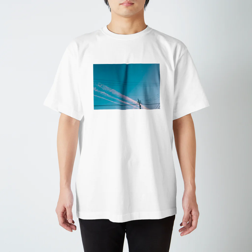 ぴくみんのsky Regular Fit T-Shirt